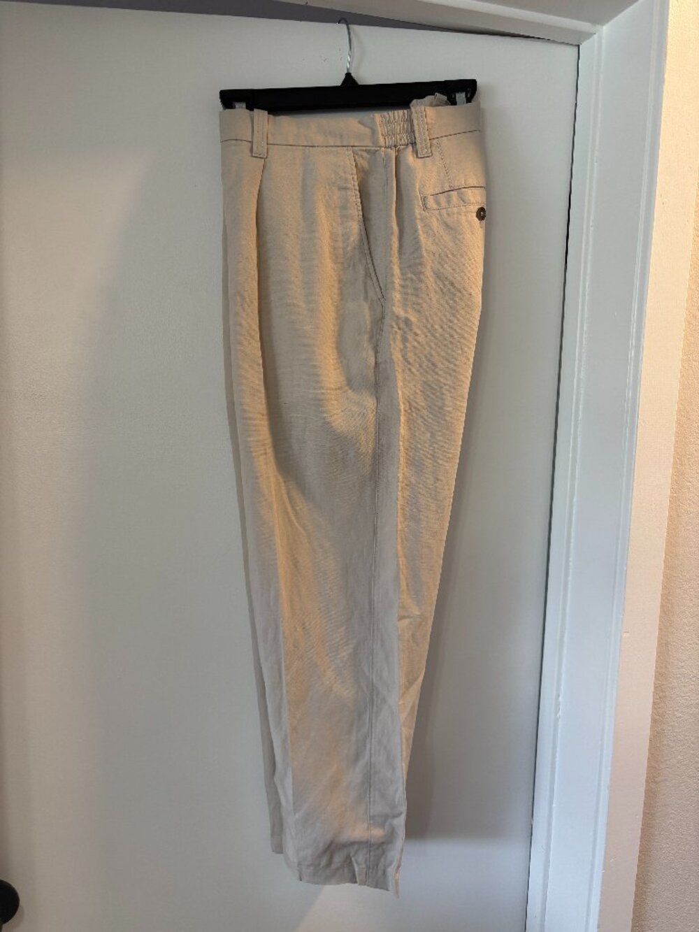 Mango Linen Pants